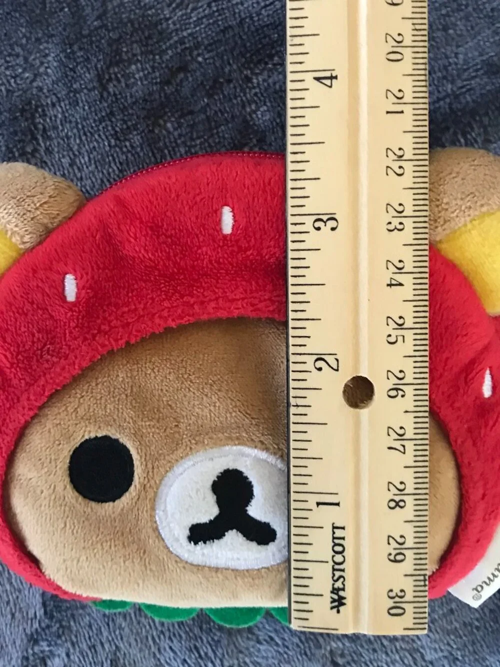 Rilakkuma plush pouch coin purse